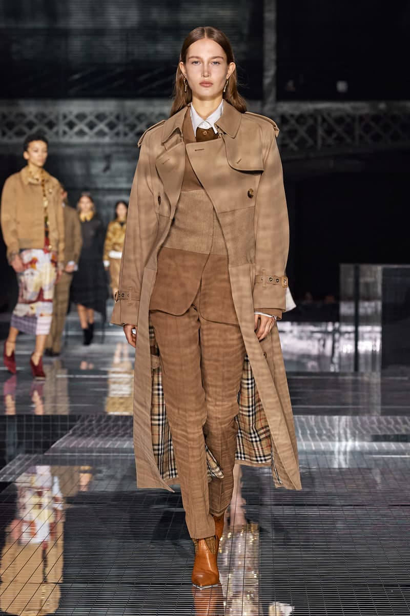 fall 2020 ready to wear burberry London fashion show