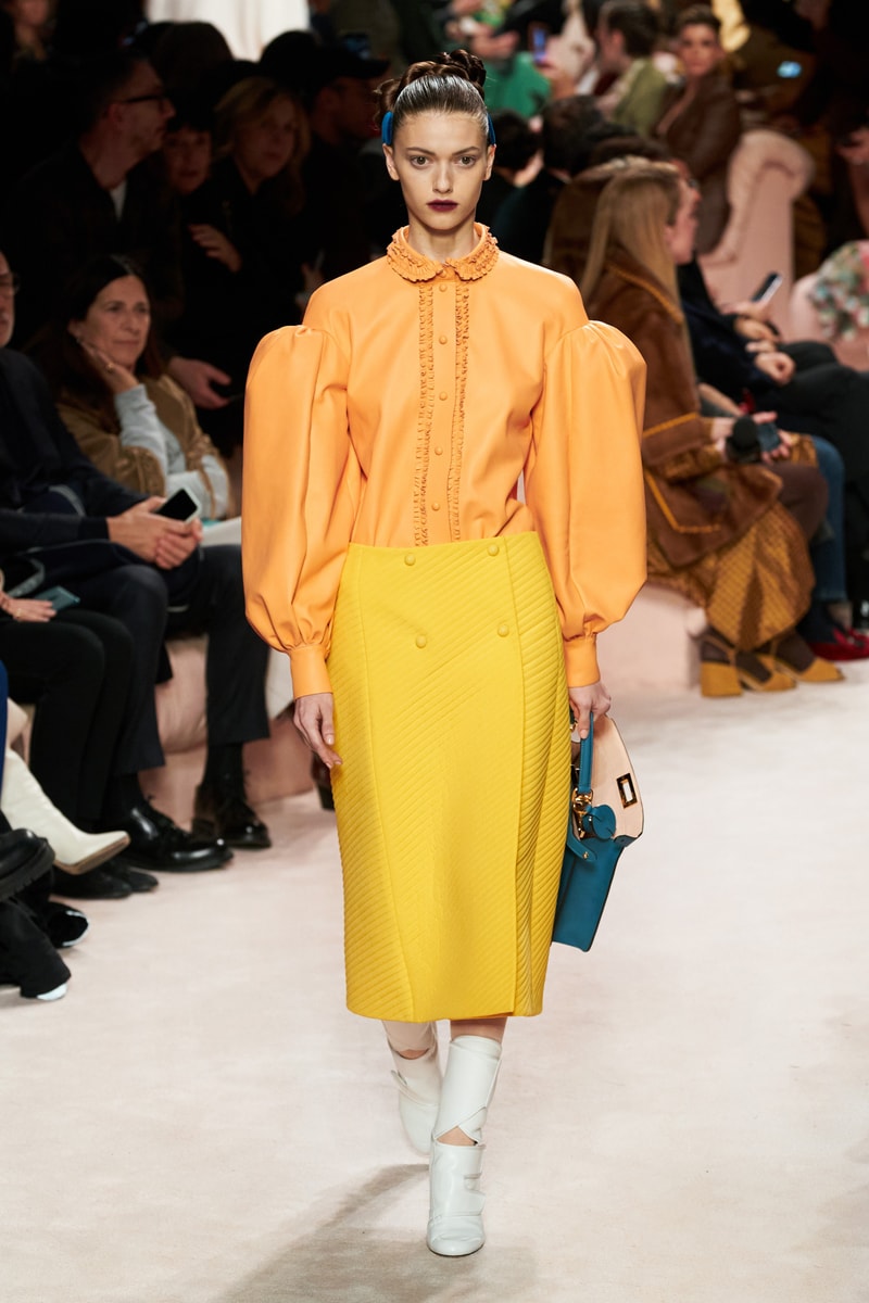 fendi fall 2020 ready to wear Milan fashion show
