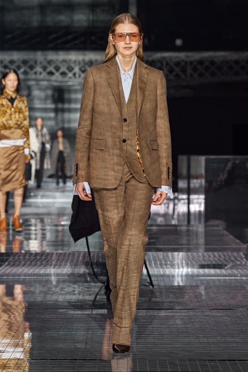 fall 2020 ready to wear burberry London fashion show