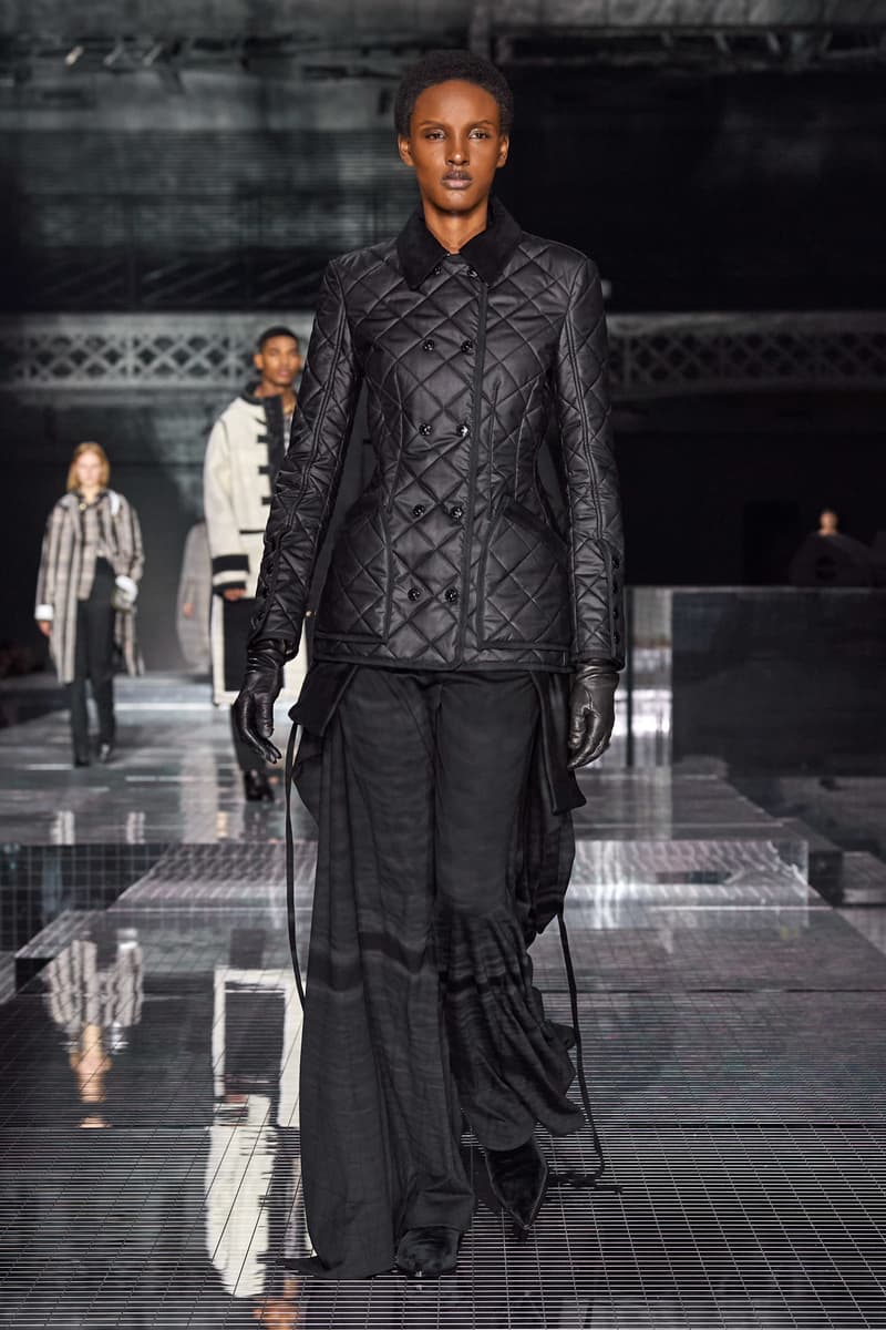 fall 2020 ready to wear burberry London fashion show