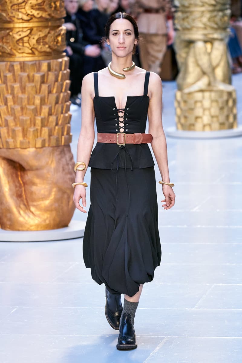 Chloé paris fashion show 2020 fw Sofia Steinberg model
