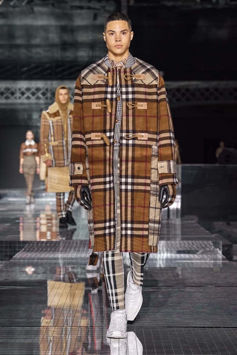 fall 2020 ready to wear burberry London fashion show