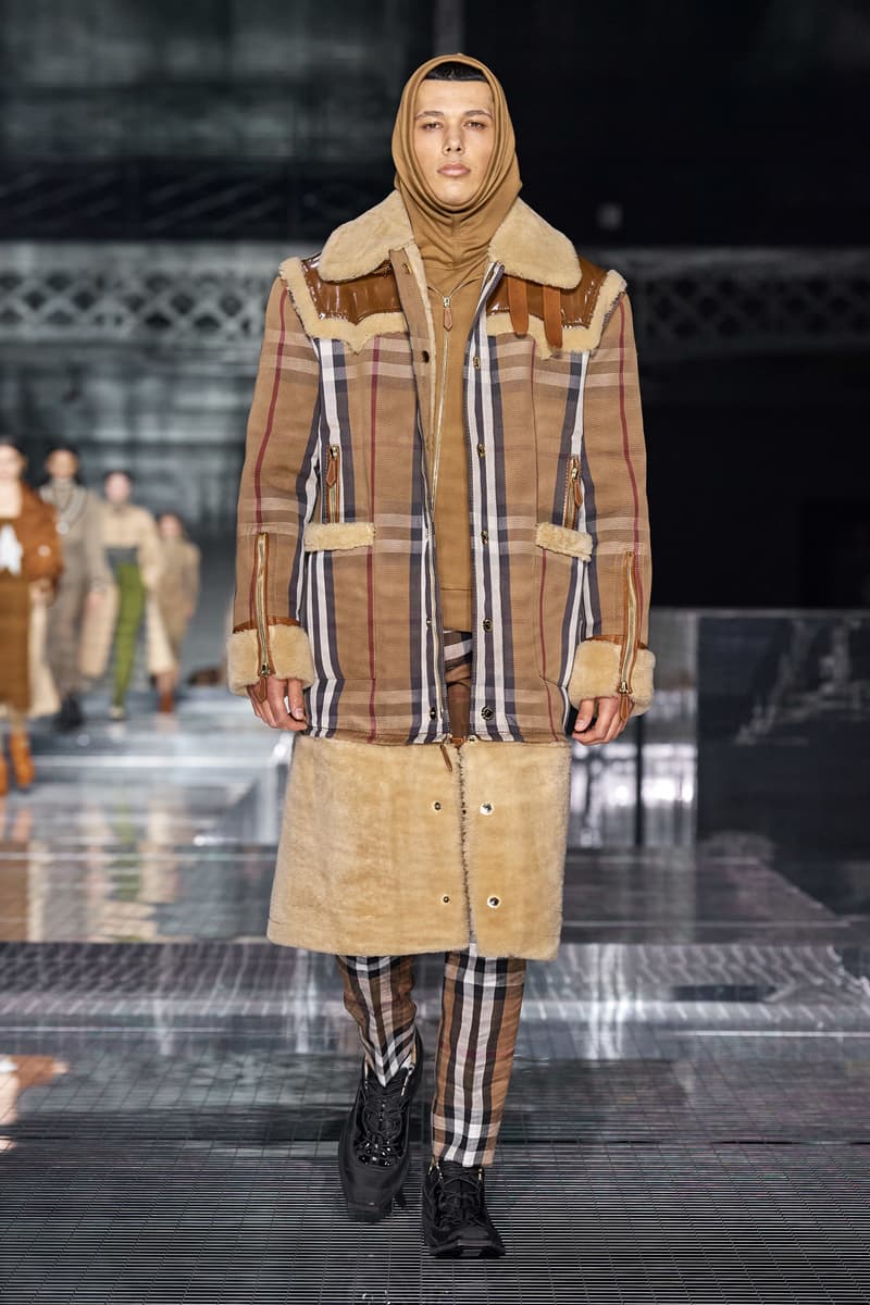 fall 2020 ready to wear burberry London fashion show