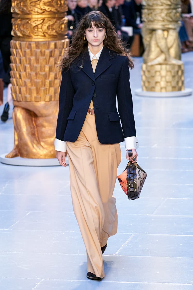 Chloé paris fashion show 2020 fw Sofia Steinberg model