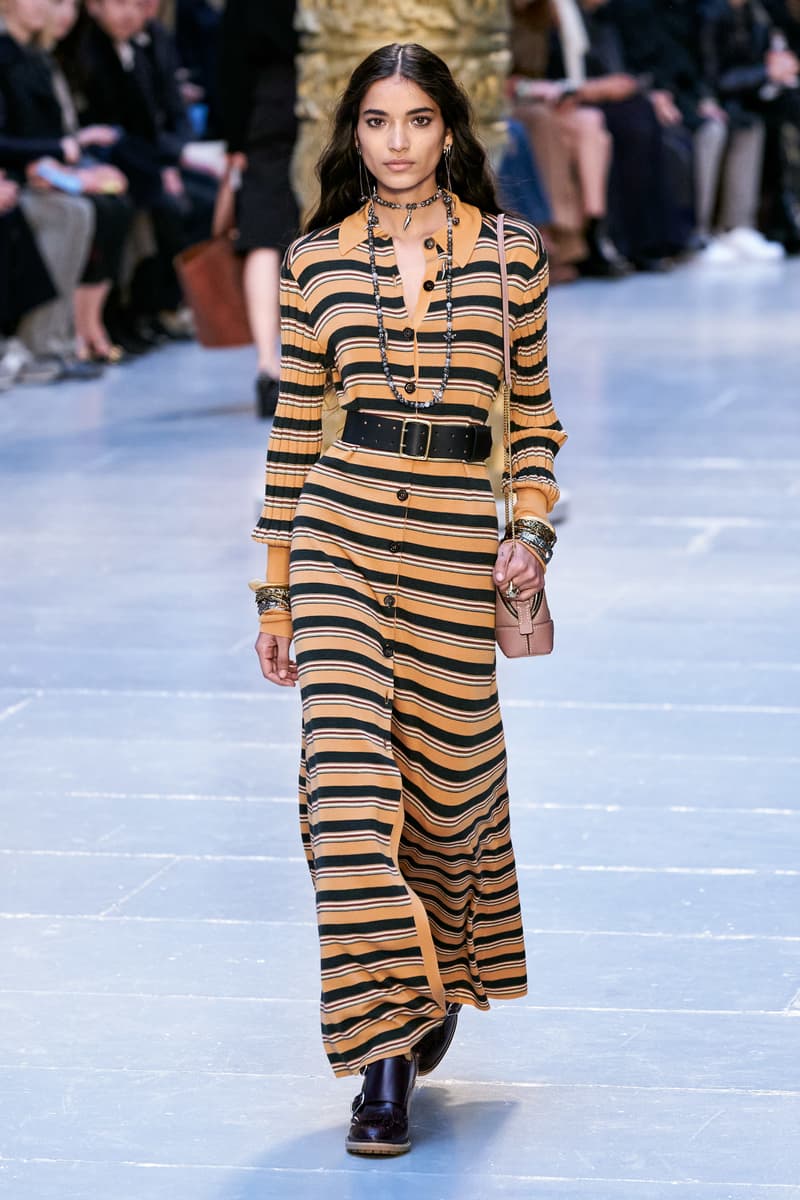 Chloé paris fashion show 2020 fw Sofia Steinberg model