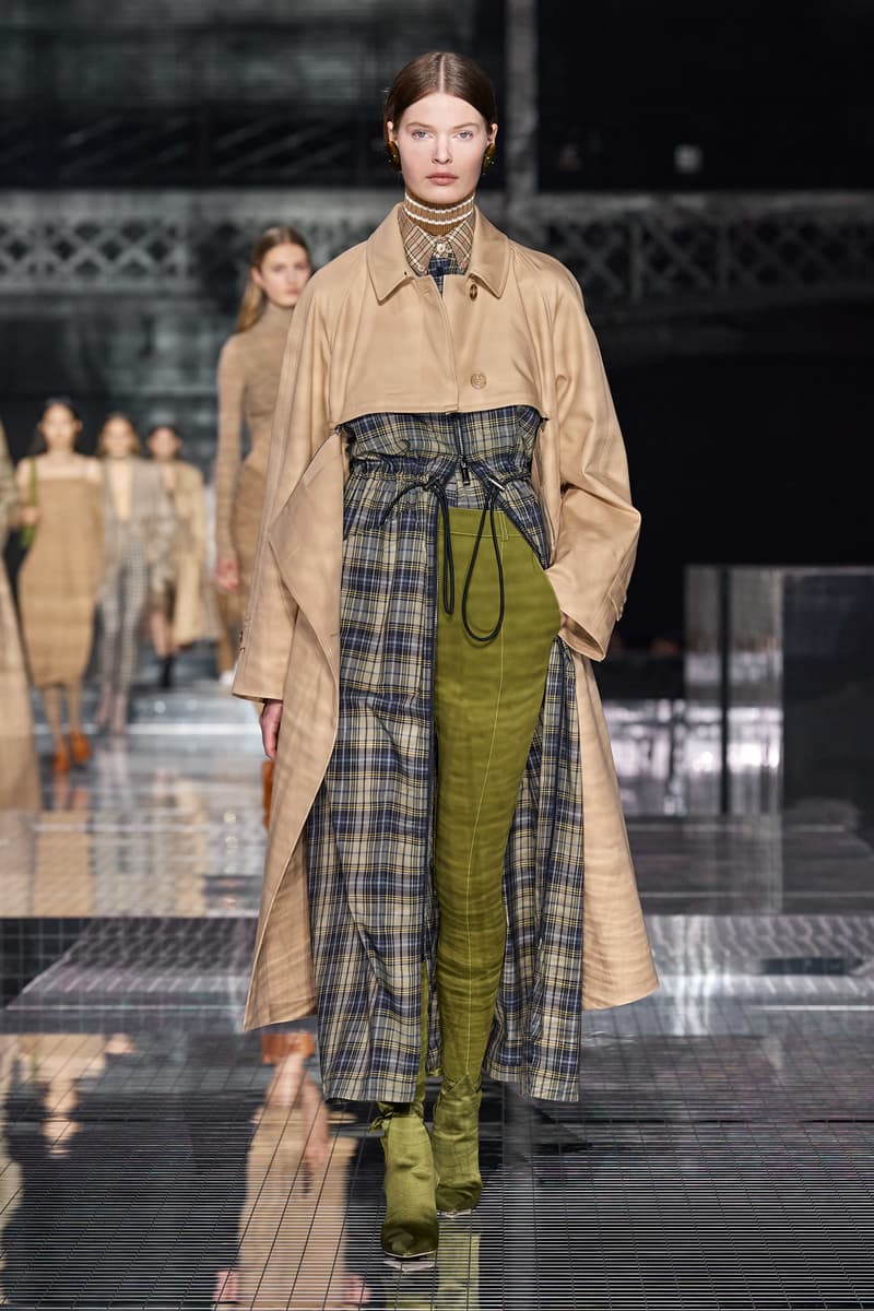 fall 2020 ready to wear burberry London fashion show