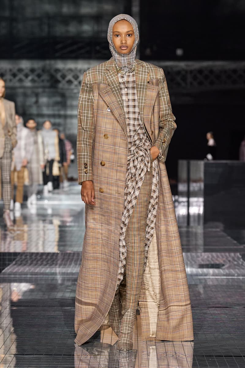 fall 2020 ready to wear burberry London fashion show