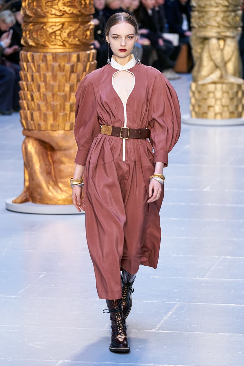 Chloé paris fashion show 2020 fw Sofia Steinberg model