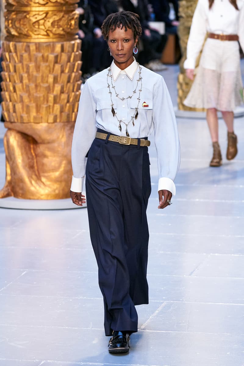 Chloé paris fashion show 2020 fw Sofia Steinberg model