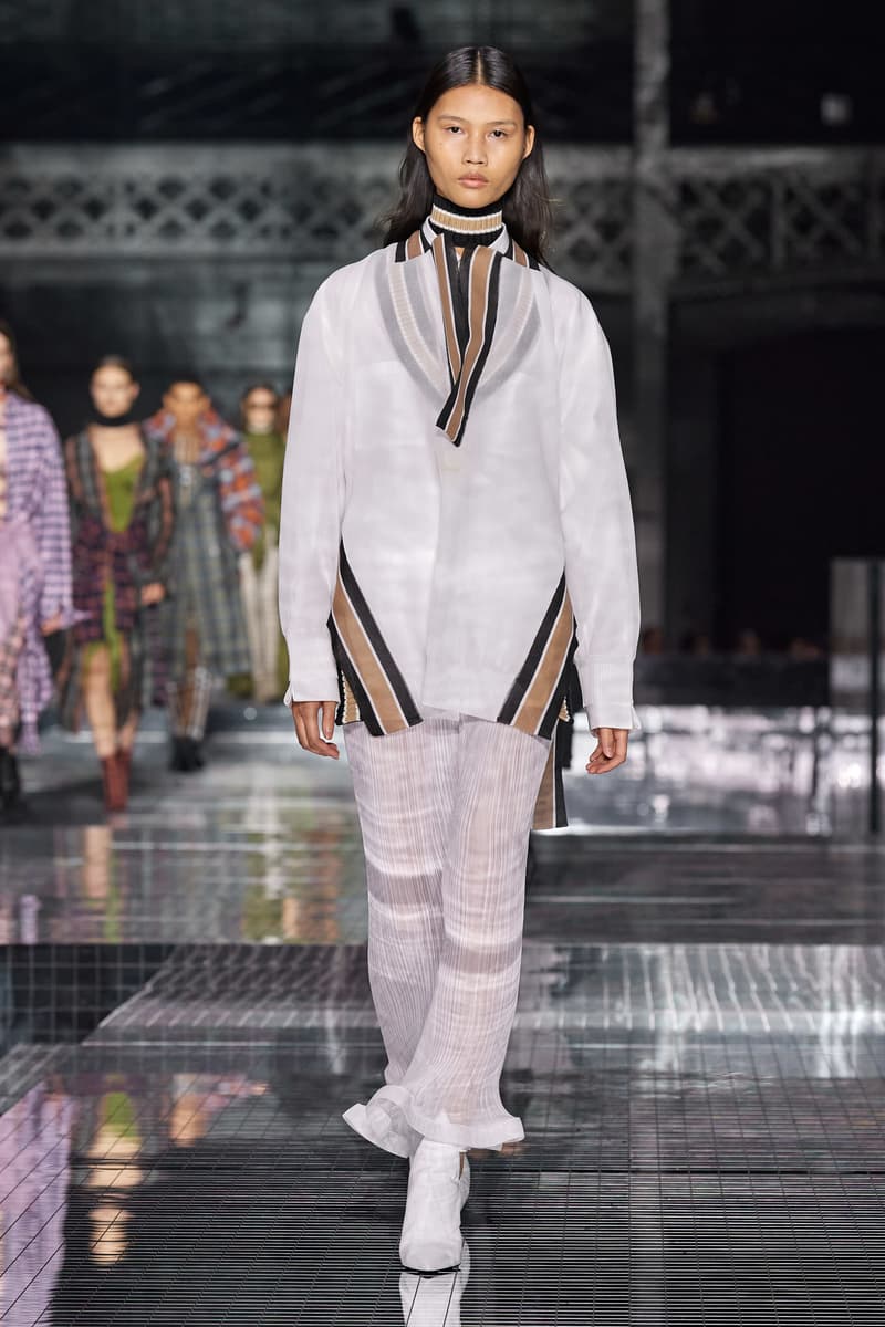 fall 2020 ready to wear burberry London fashion show