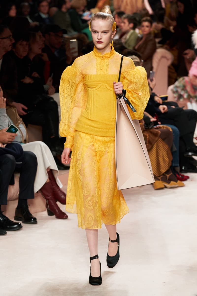 fendi fall 2020 ready to wear Milan fashion show