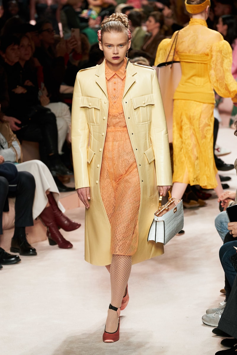 fendi fall 2020 ready to wear Milan fashion show