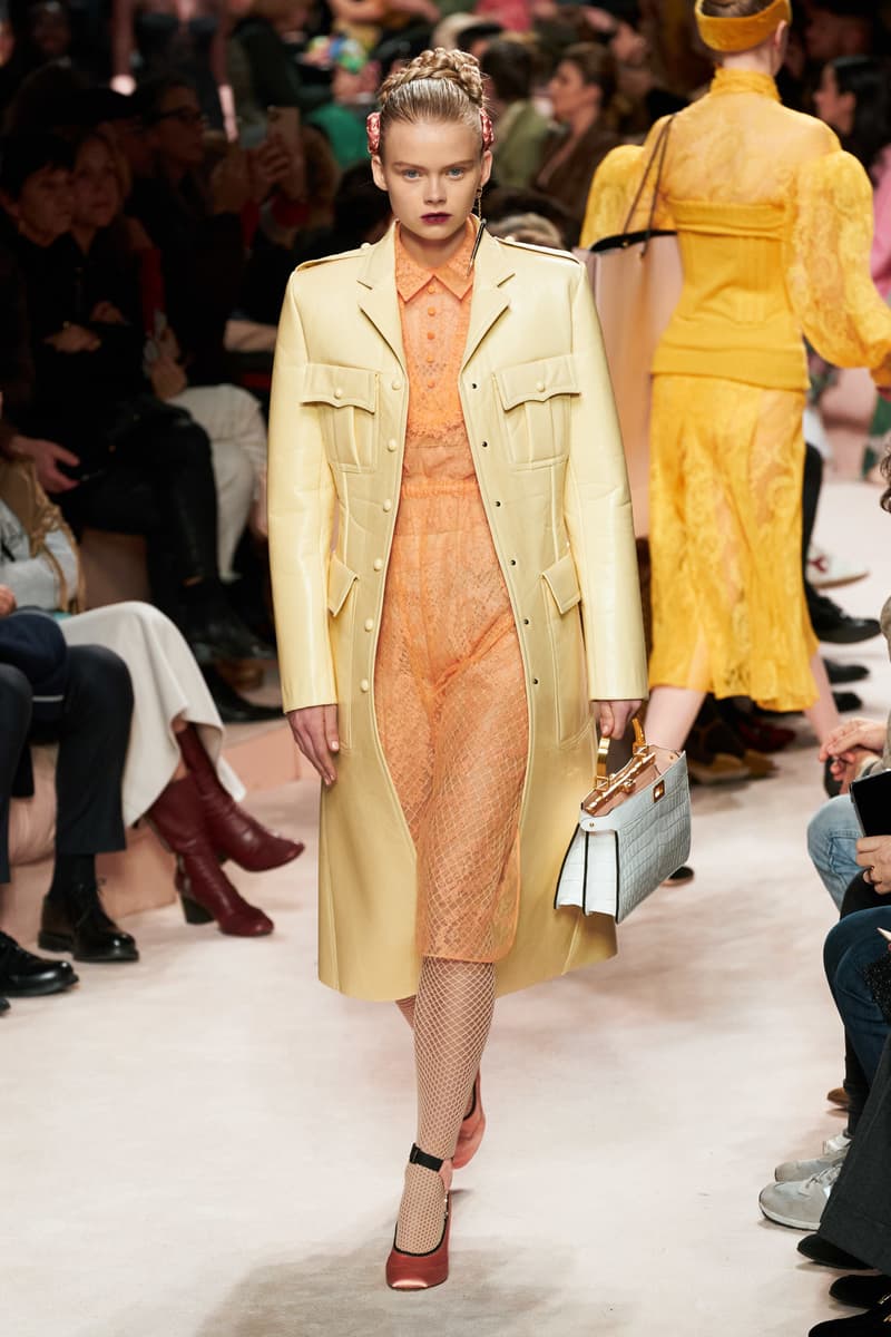 fendi fall 2020 ready to wear Milan fashion show