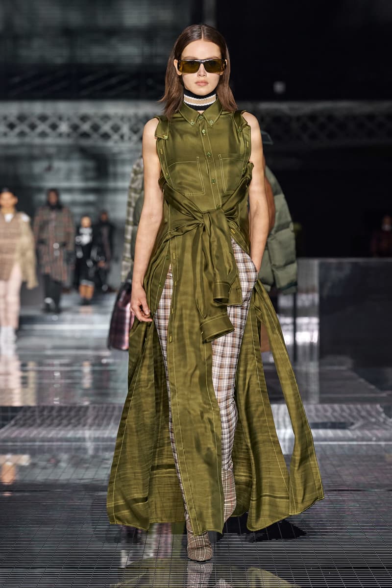 fall 2020 ready to wear burberry London fashion show