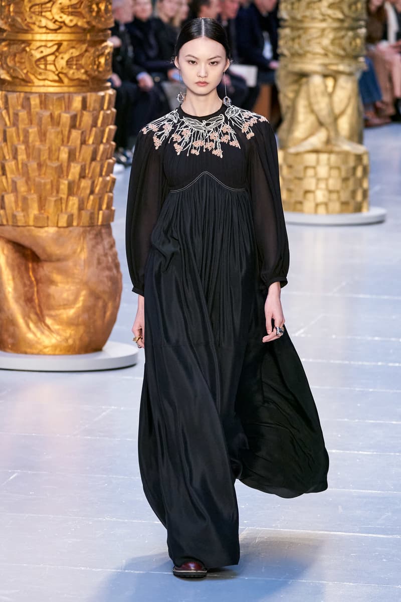 Chloé paris fashion show 2020 fw Sofia Steinberg model