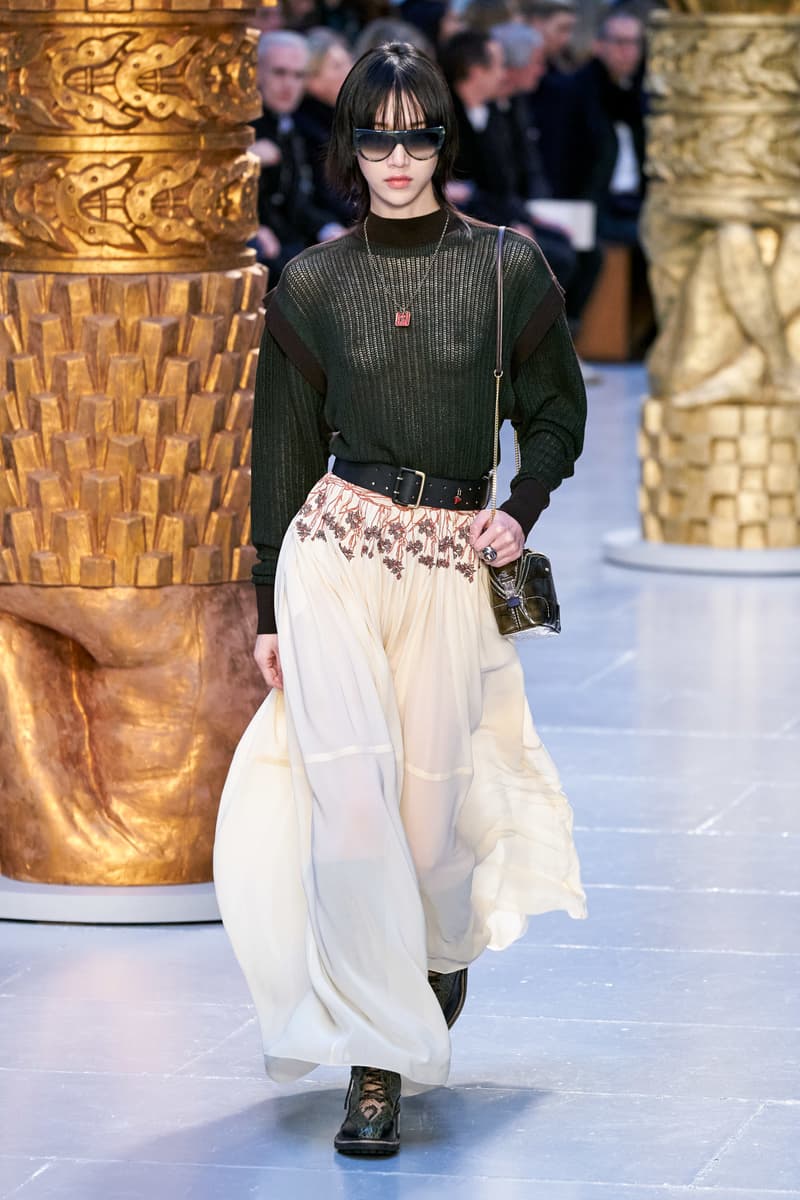 Chloé paris fashion show 2020 fw Sofia Steinberg model
