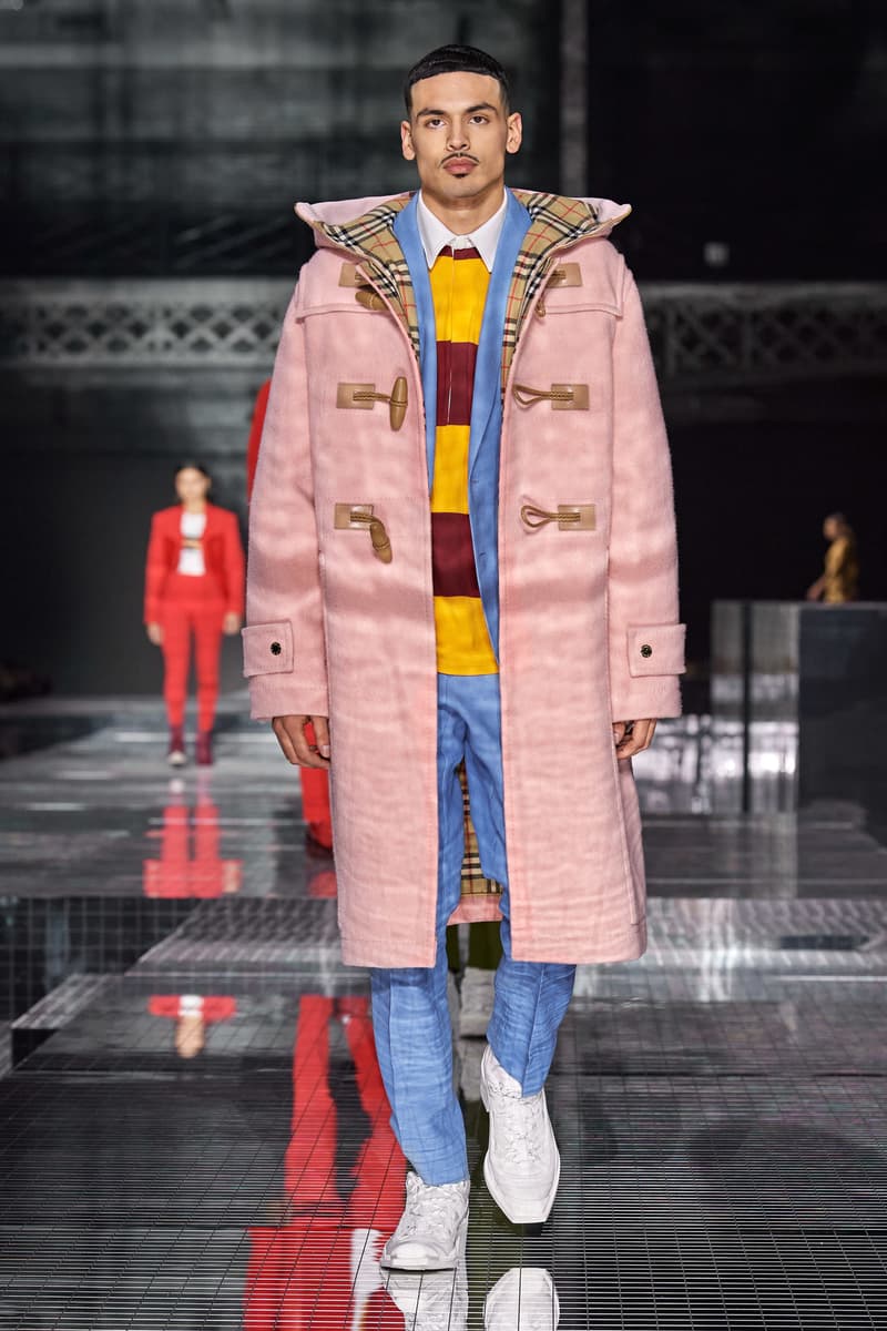 fall 2020 ready to wear burberry London fashion show