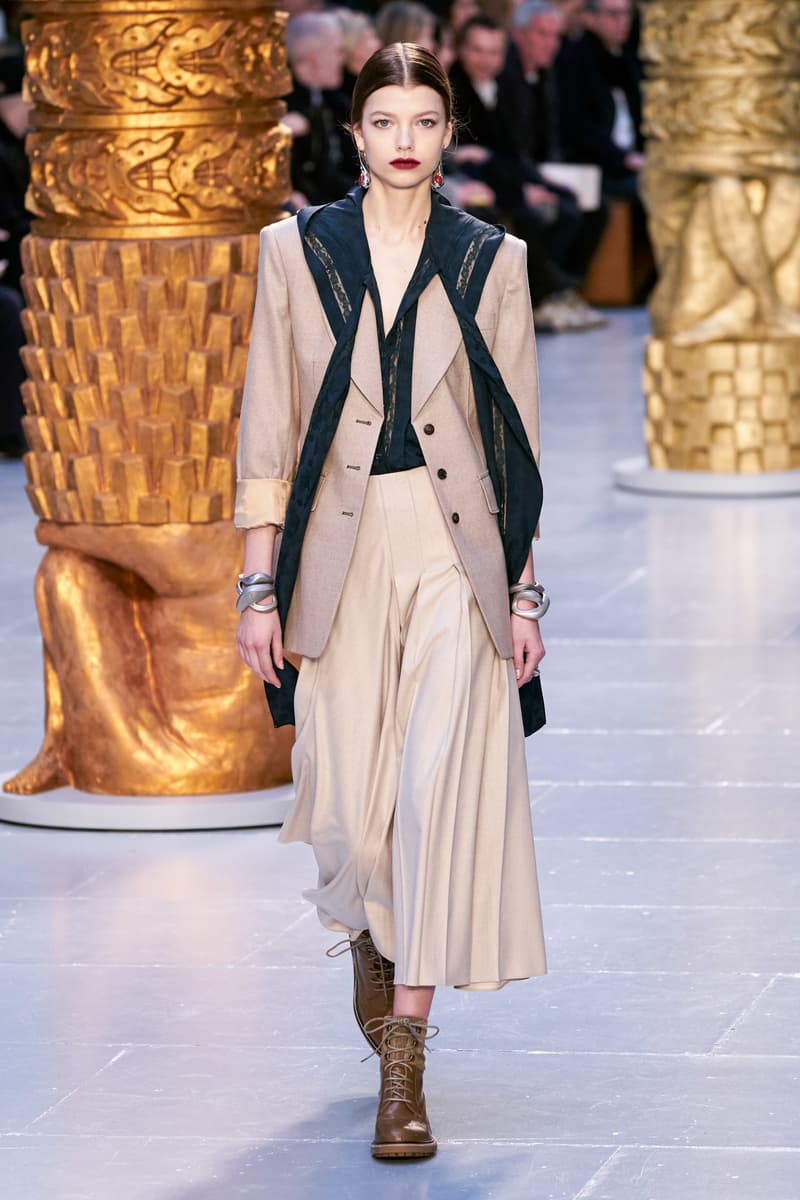 Chloé paris fashion show 2020 fw Sofia Steinberg model
