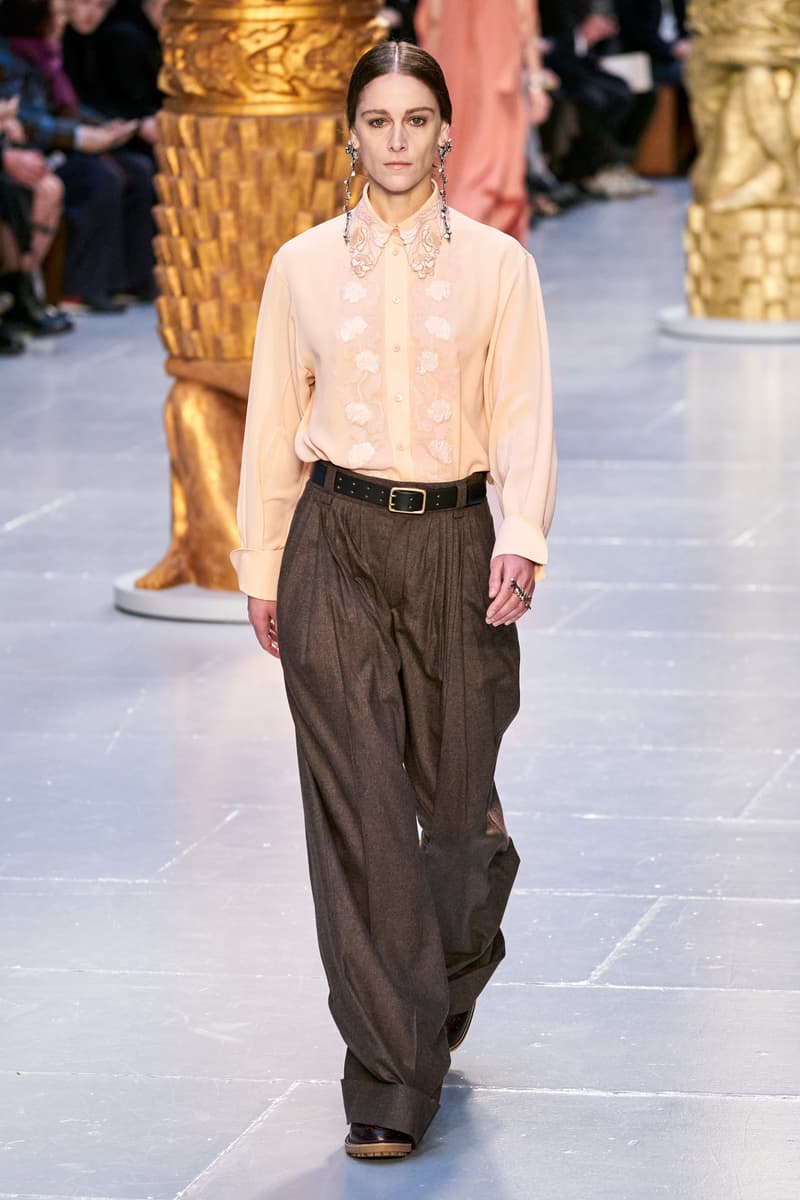 Chloé paris fashion show 2020 fw Sofia Steinberg model