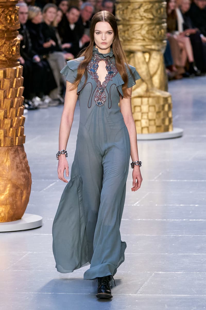 Chloé paris fashion show 2020 fw Sofia Steinberg model