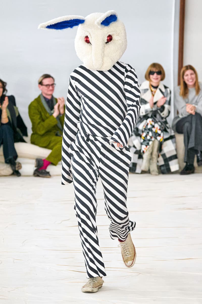 marni mfw 2020 fw rabbit alice in wonderland