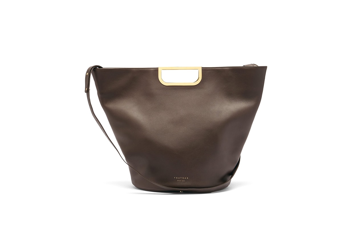 Anouk leather tote bag