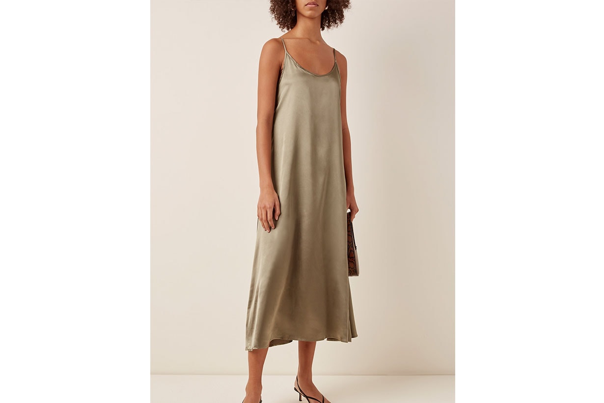 Apparis Iman Maxi Solid Slip Dress
