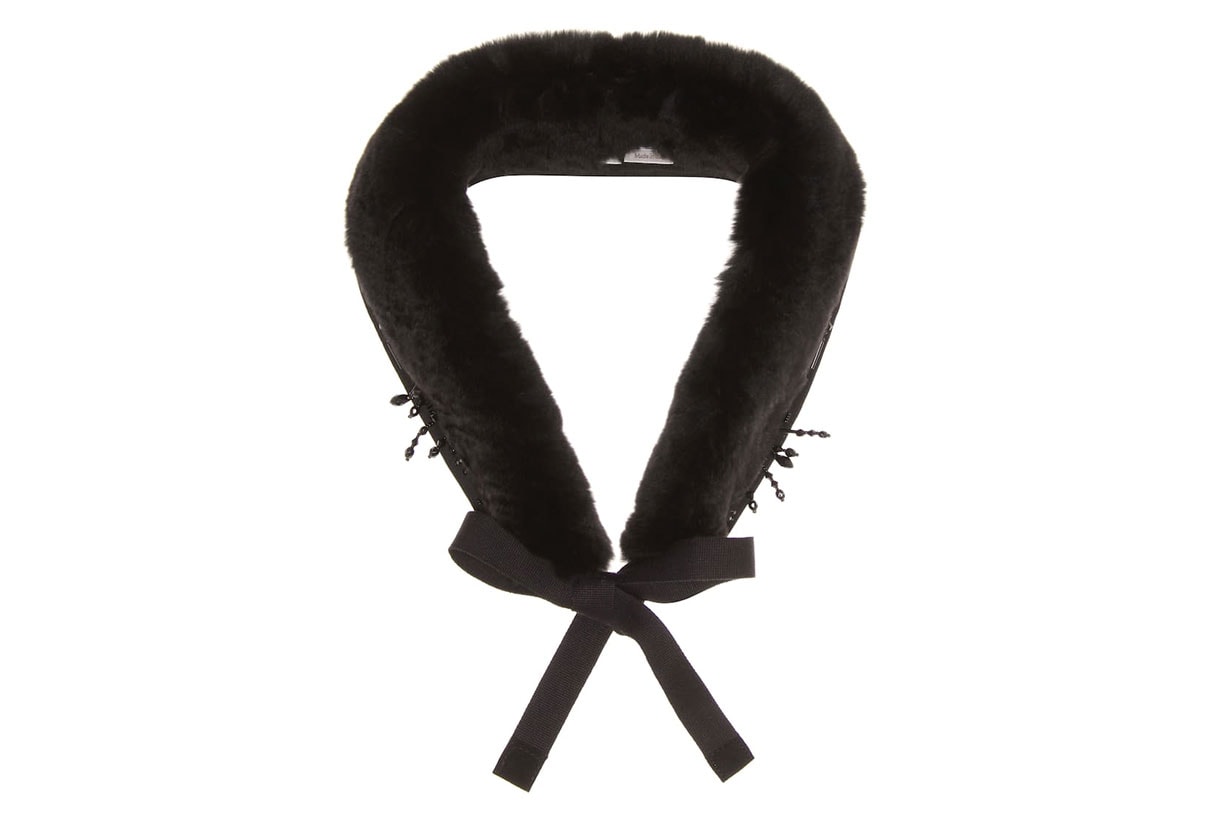 Arak Beaded Fur Collar