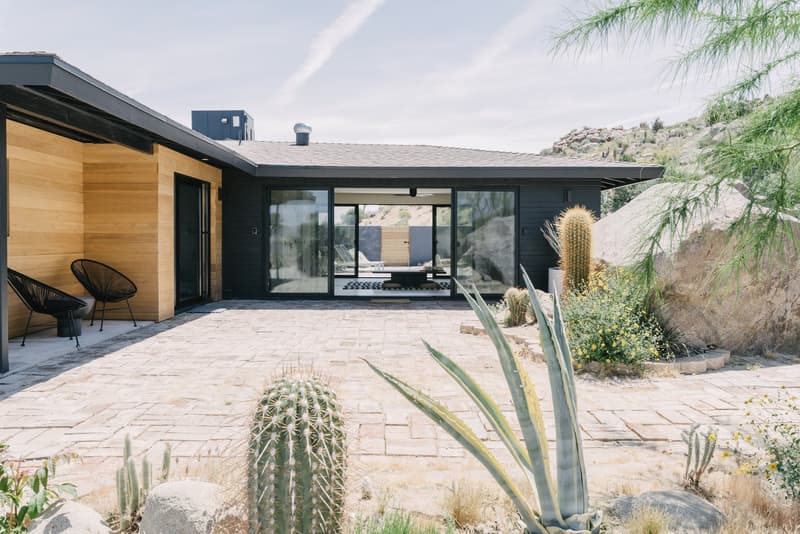 villa kuro beautiful house rent nature airbnb Joshua Tree National Park