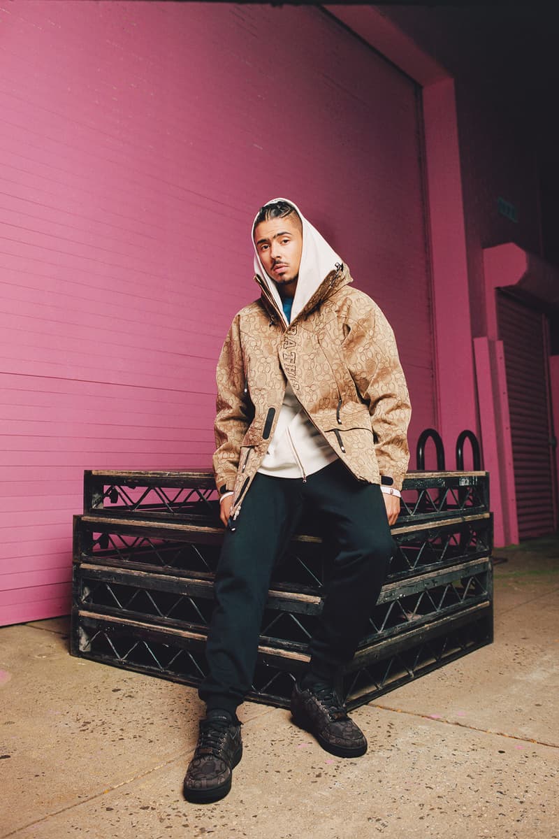 koki bape x coach Collection lookbook