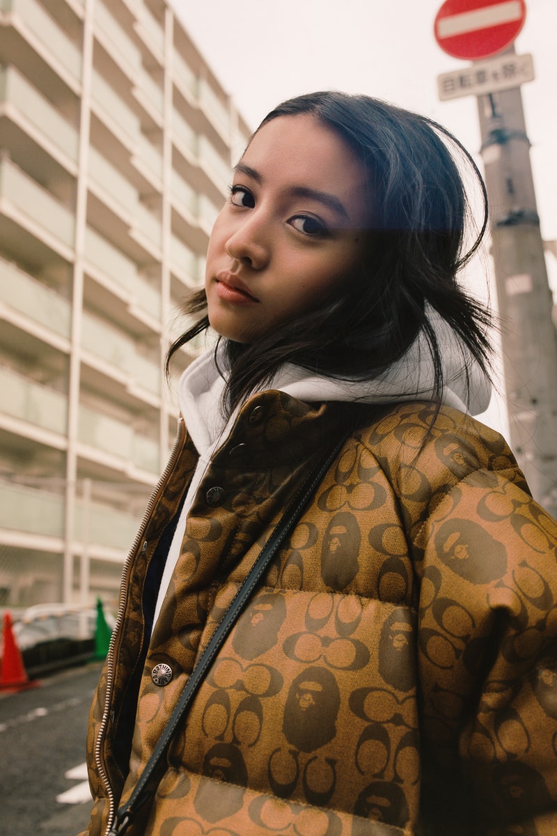 koki bape x coach Collection lookbook