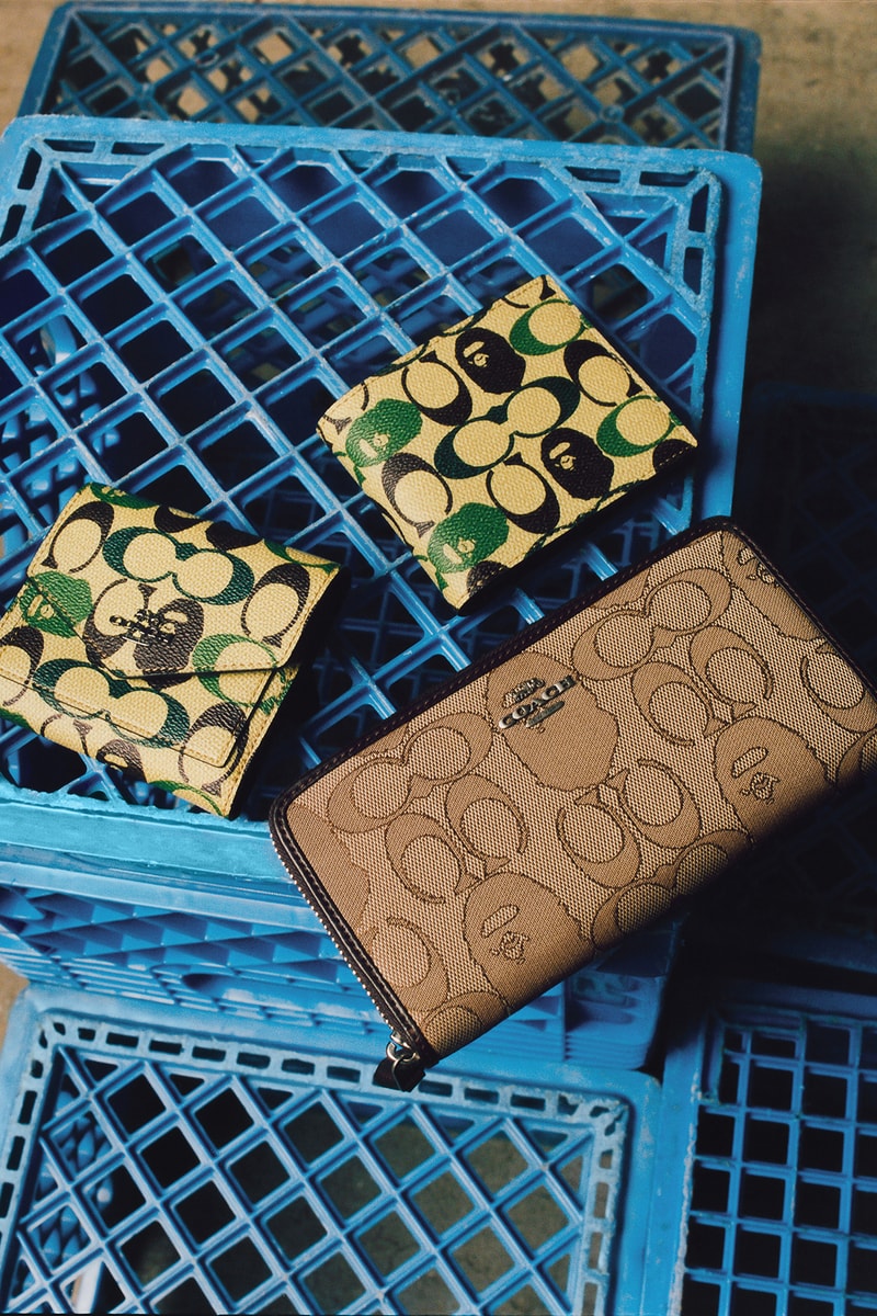koki bape x coach Collection lookbook