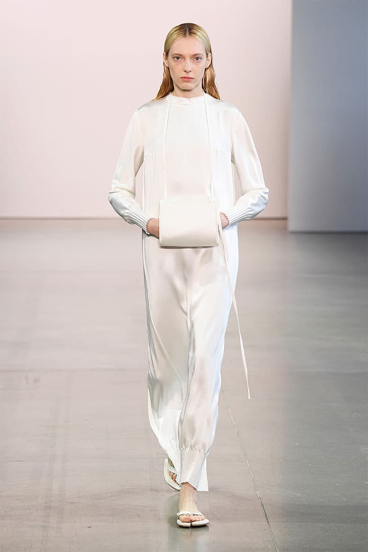 A model walks the runway for Bevza fashion show during February 2020 - New York Fashion Week: The Shows at Gallery II at Spring Studios