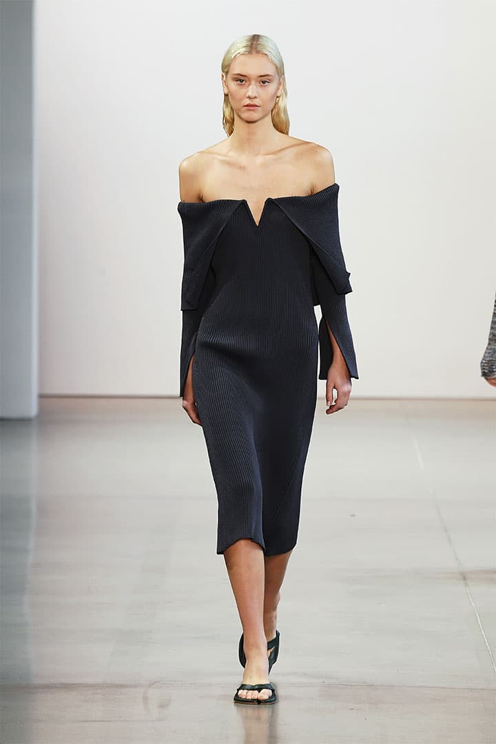 A model walks the runway for Bevza fashion show during February 2020 - New York Fashion Week: The Shows at Gallery II at Spring Studios