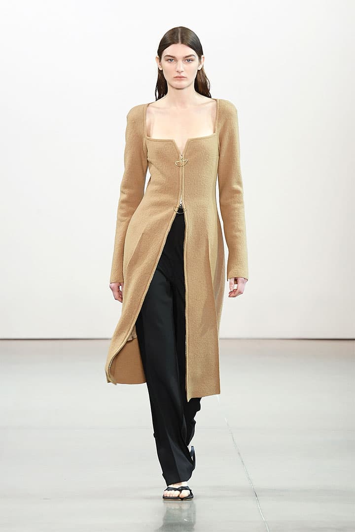 A model walks the runway for Bevza fashion show during February 2020 - New York Fashion Week: The Shows at Gallery II at Spring Studios