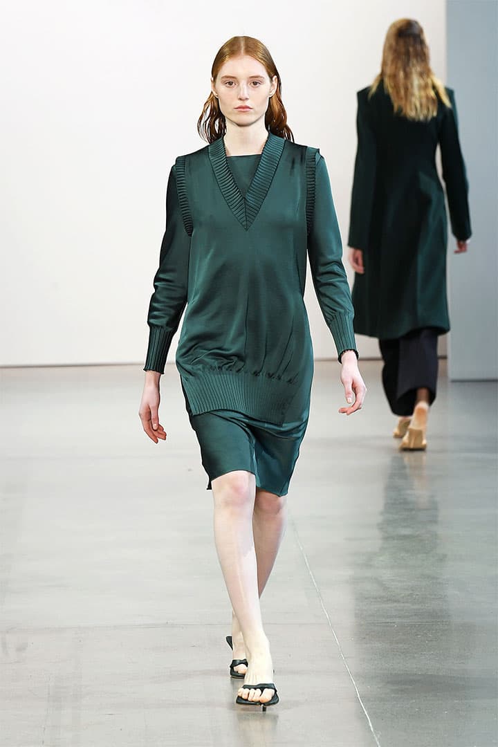 A model walks the runway for Bevza fashion show during February 2020 - New York Fashion Week: The Shows at Gallery II at Spring Studios