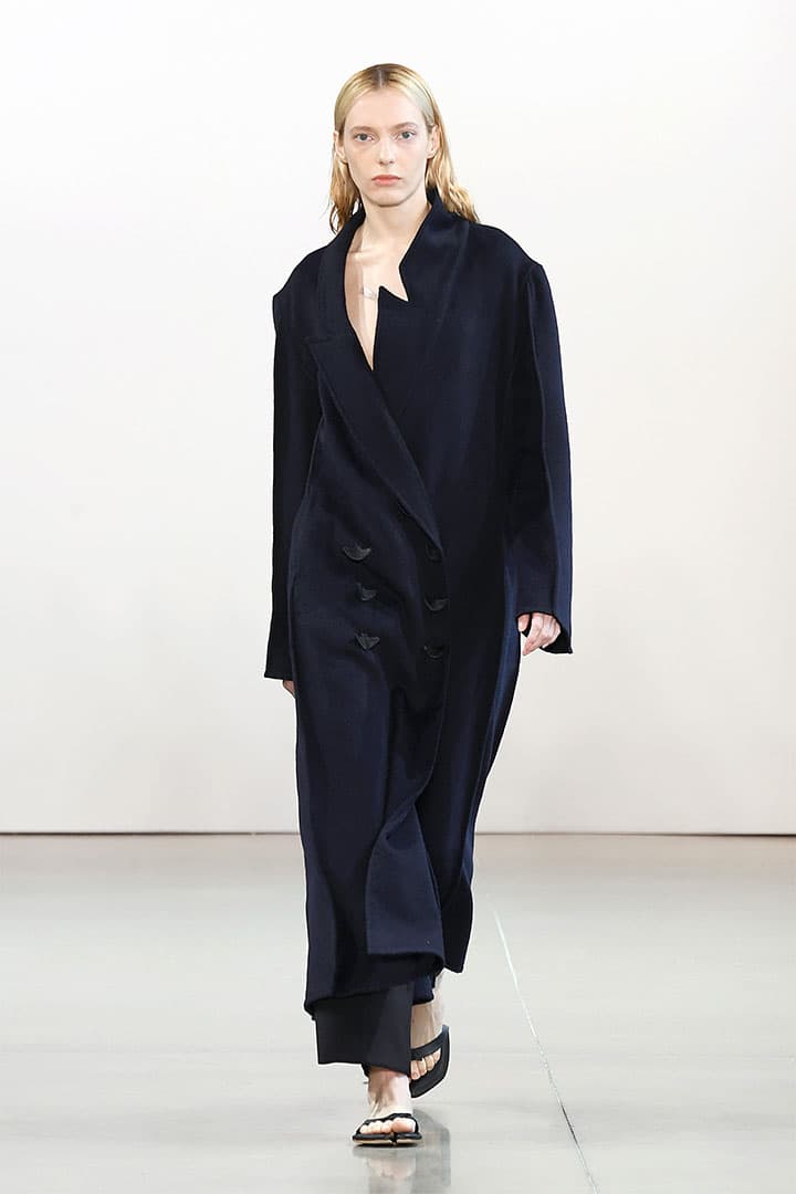 A model walks the runway for Bevza fashion show during February 2020 - New York Fashion Week: The Shows at Gallery II at Spring Studios on February 09, 2020 in New York City