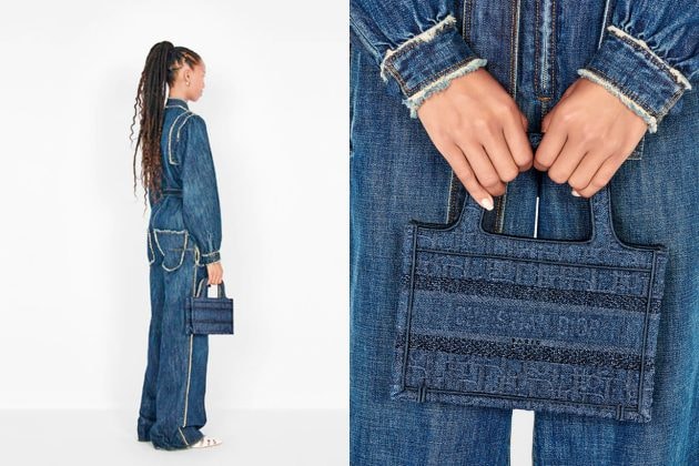 dior rihanna book tote mini size 2020 resort