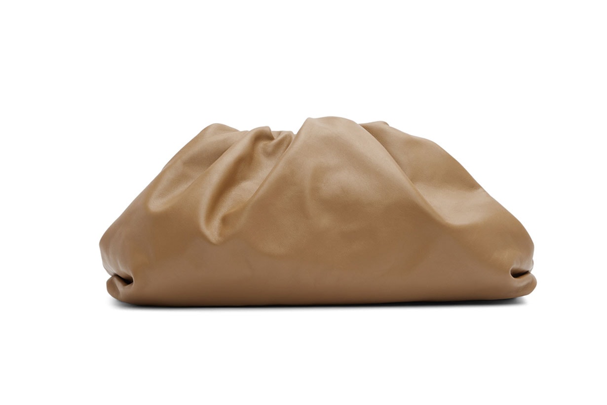 Bottega Veneta Tan 'The Pouch' Clutch