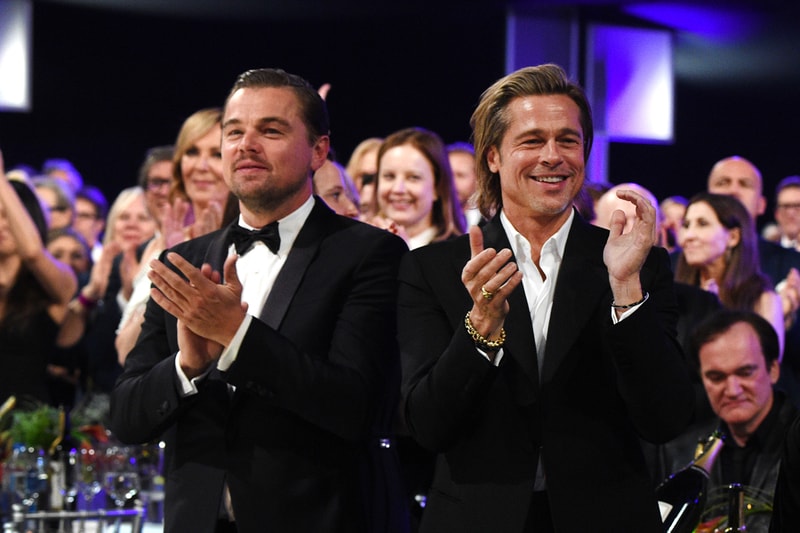 Brad Pitt Leonardo Dicaprio academy awards 2020 oscars bromance speech