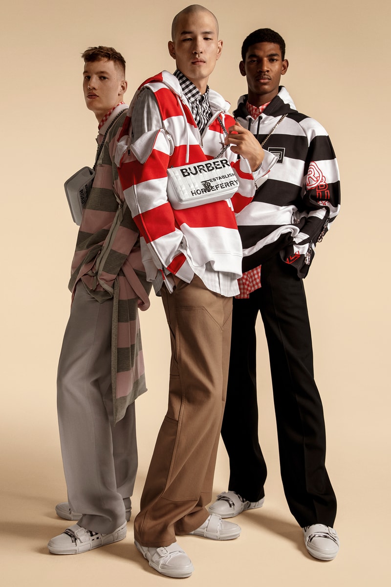 Burberry ss20 campaign Gigi Hadid Bella Hadid Kendall Jenner