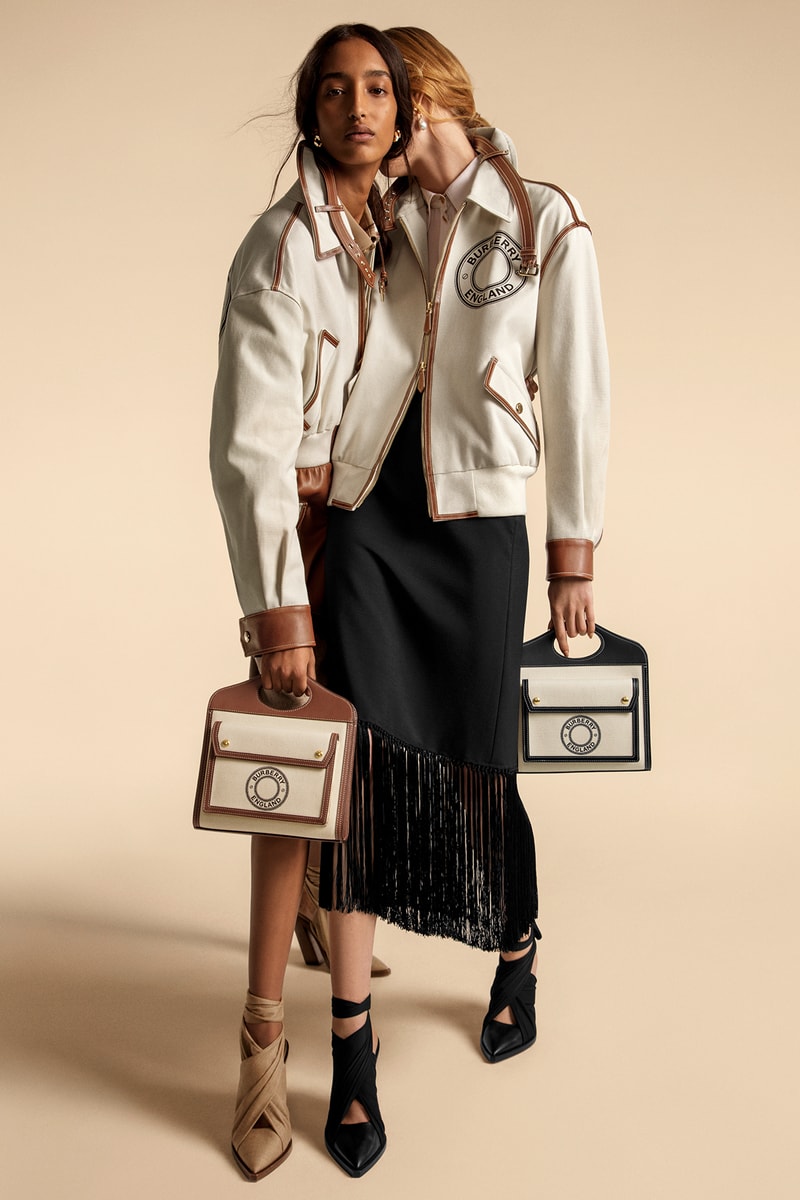 Burberry ss20 campaign Gigi Hadid Bella Hadid Kendall Jenner