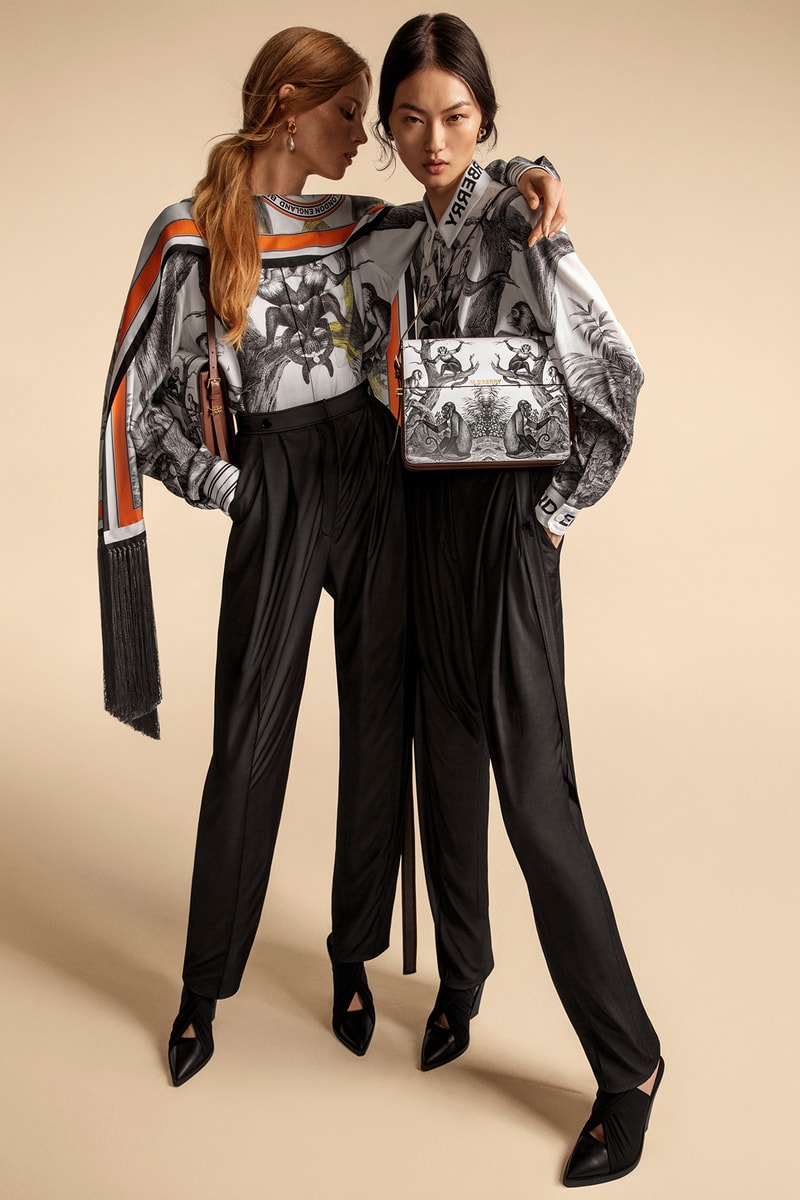 Burberry ss20 campaign Gigi Hadid Bella Hadid Kendall Jenner