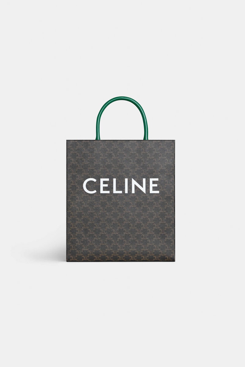 celine triomphe canvas hedi slimane 2020 ss new handbags