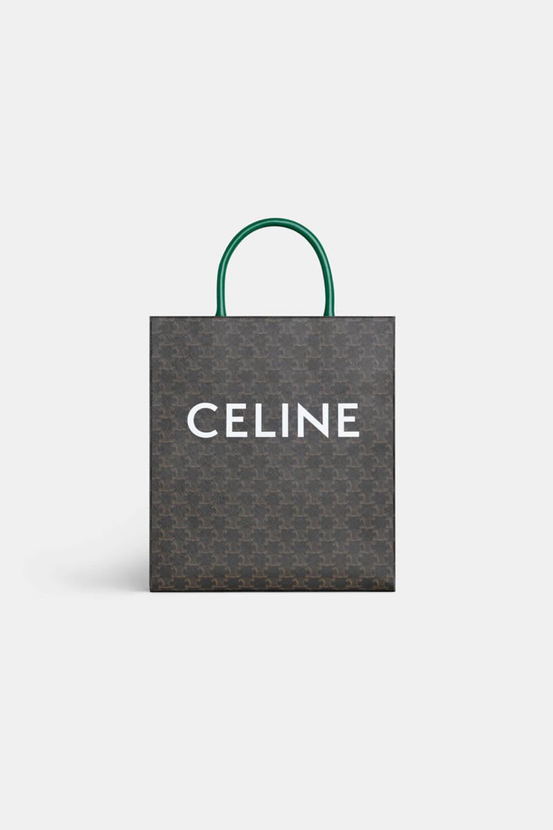 celine triomphe canvas hedi slimane 2020 ss new handbags