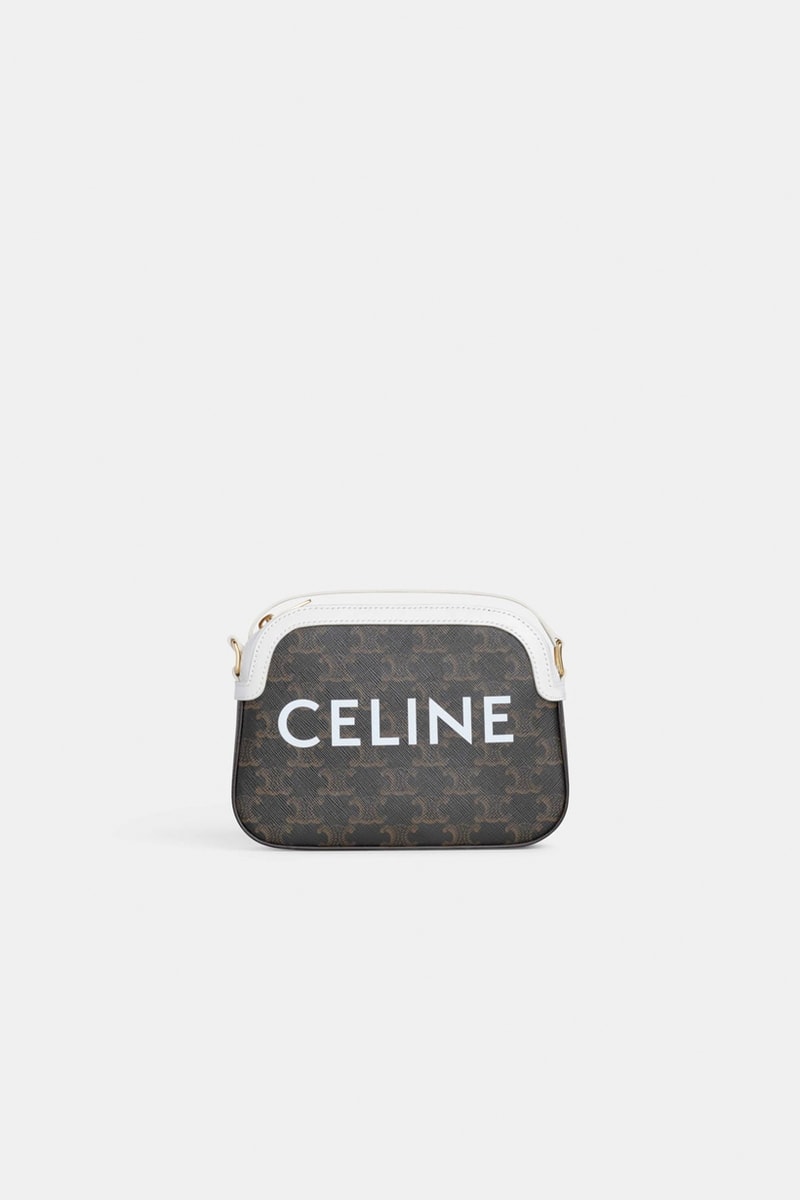 celine triomphe canvas hedi slimane 2020 ss new handbags