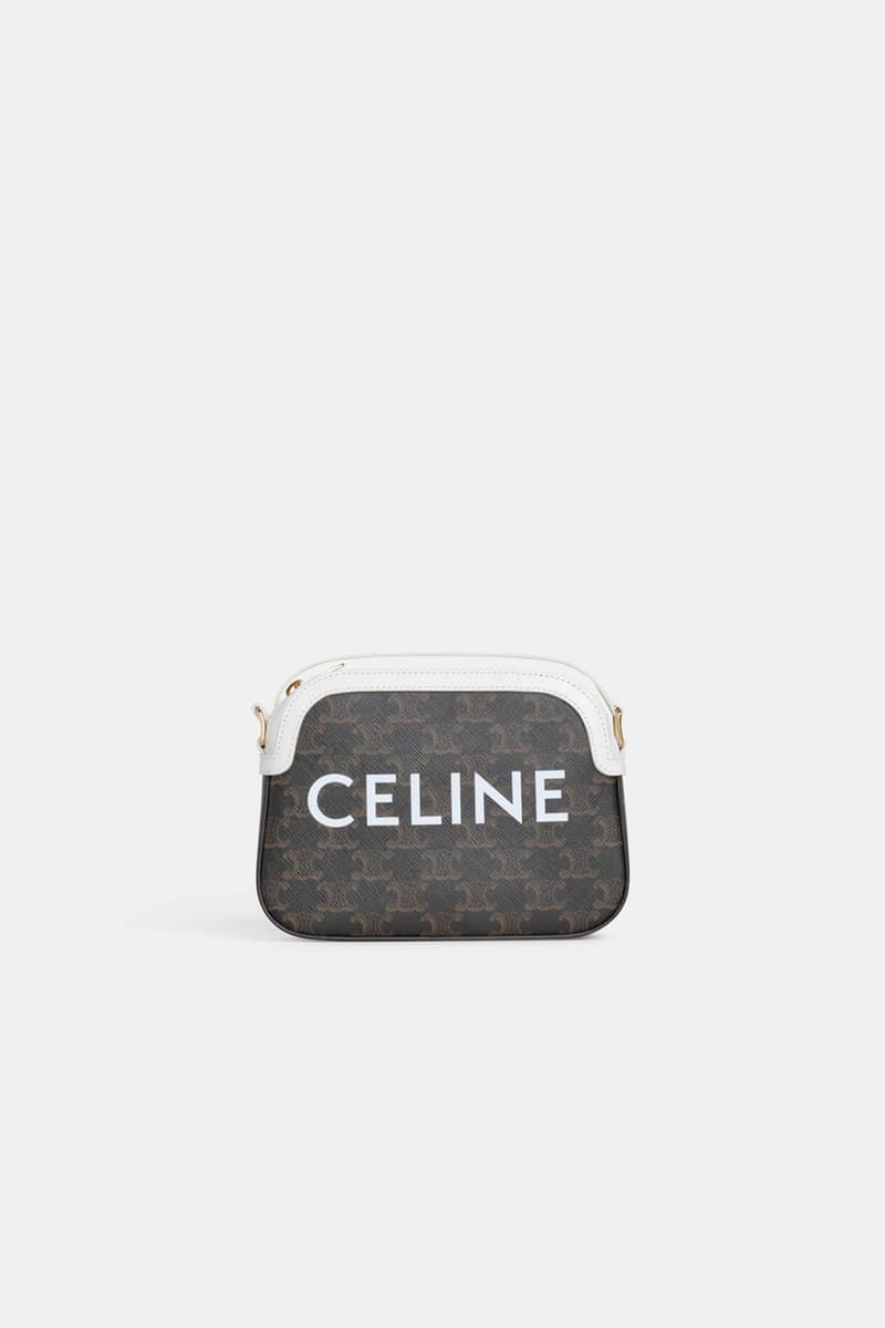celine triomphe canvas hedi slimane 2020 ss new handbags