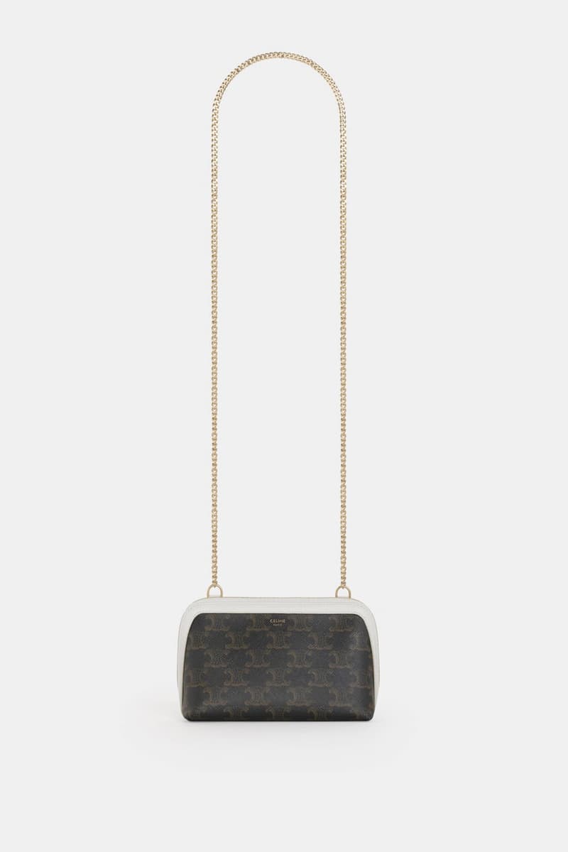 celine triomphe canvas hedi slimane 2020 ss new handbags