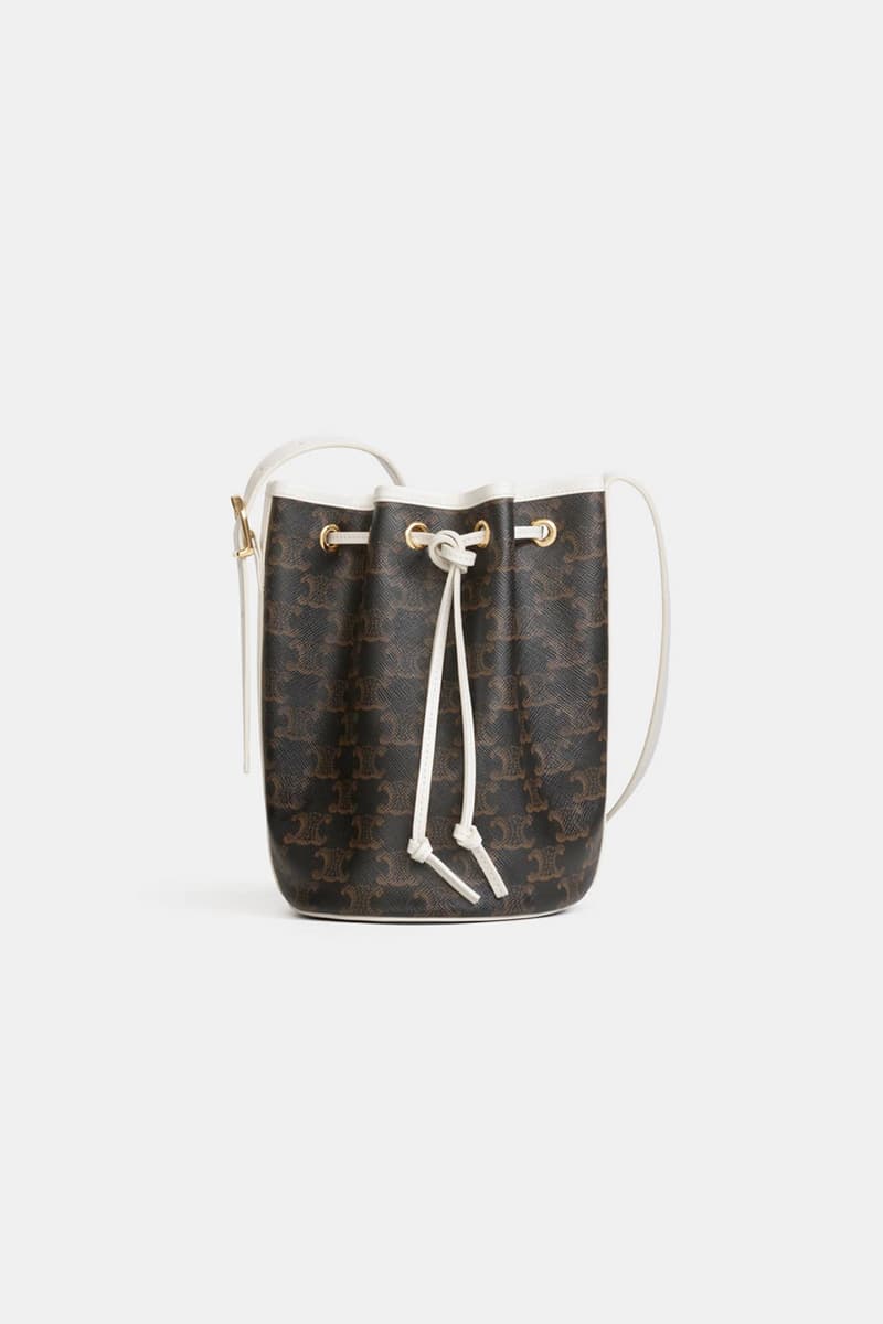 celine triomphe canvas hedi slimane 2020 ss new handbags
