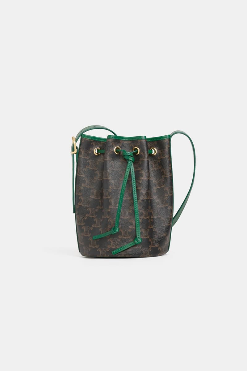 celine triomphe canvas hedi slimane 2020 ss new handbags